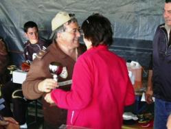 Concours de pêche mai 2009 - Etang de La Vèze (25) - Première dame.